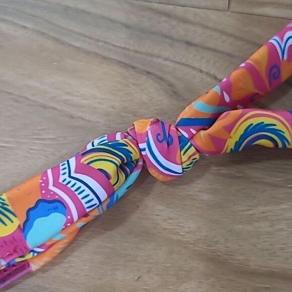 💲6️⃣ Bundled ✔️Batik Bikini Bohemian | Beach Basics sz Small Pink Multi color - Picture 9 of 10